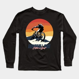 Downhill Bike Long Sleeve T-Shirt